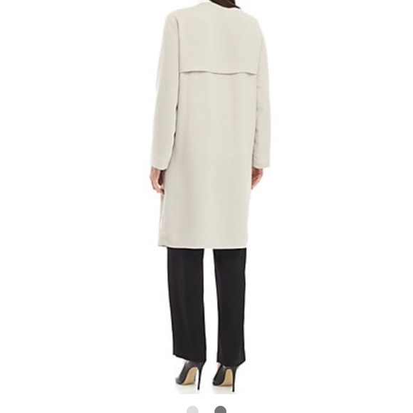 New Nine West long cobble crepe duster cardigan - Picture 3 of 5